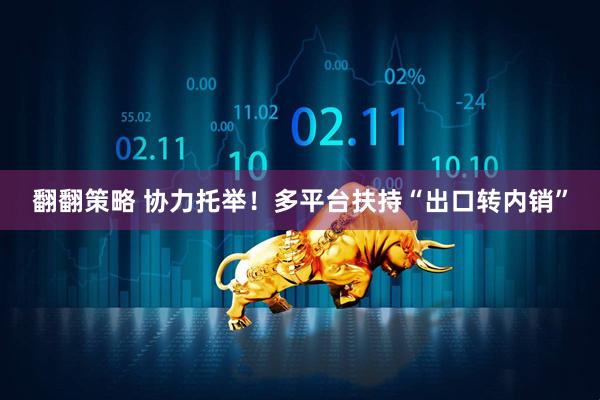 翻翻策略 协力托举！多平台扶持“出口转内销”