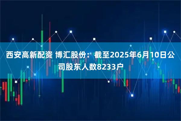 西安高新配资 博汇股份：截至2025年6月10日公司股东人数8233户