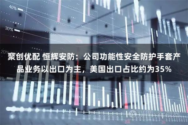 聚创优配 恒辉安防:公司功能性安全防护手套产品业务以出口为主,美国出口占比约为35%